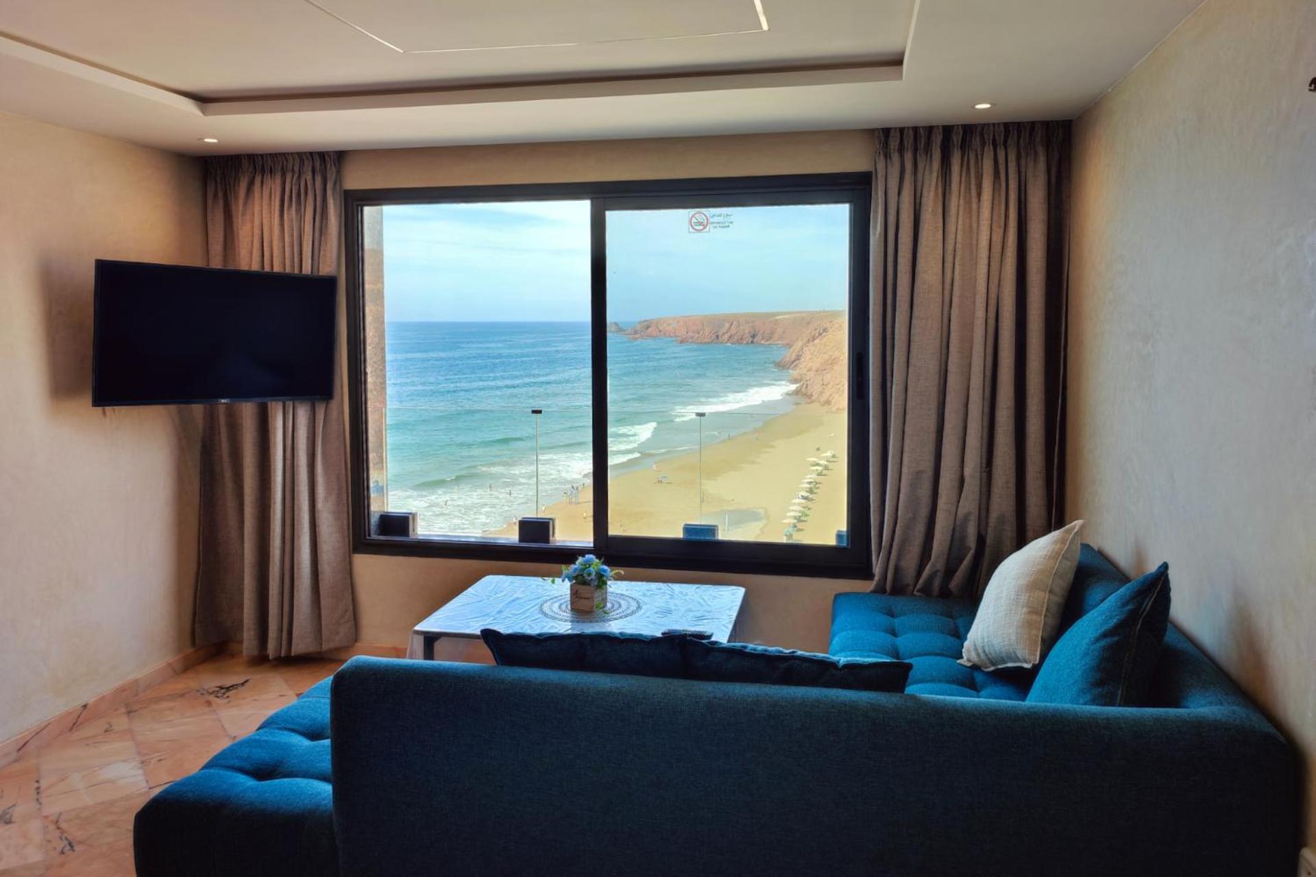 Apartamento Amwaj Appts Mirleft Exterior foto